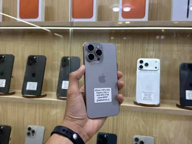 Apple iPhone 15 Pro Max, 256 gb, Natural Titanium, Душанбе