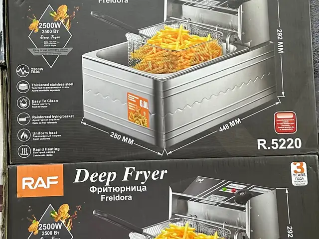 Фритюрница 6 л RAF, Душанбе