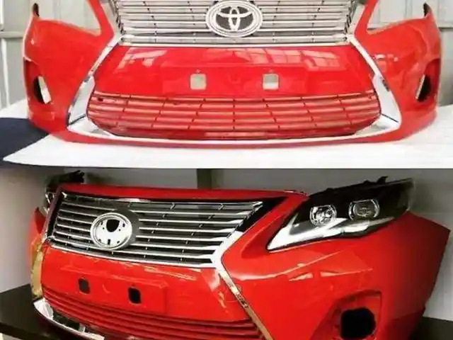 Передний бампер в стиле Lexus от Toyota Corolla 2007-2013, Душанбе
