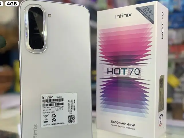 Infinix Hot 70 8/128Gb black, Душанбе