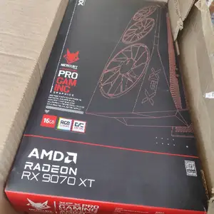 Видеокарта XFX Mercury AMD Radeon RX 9070 XT OC 16GB, Душанбе