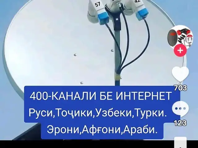 Устои антенна, Бохтар (Курғон-Теппа)