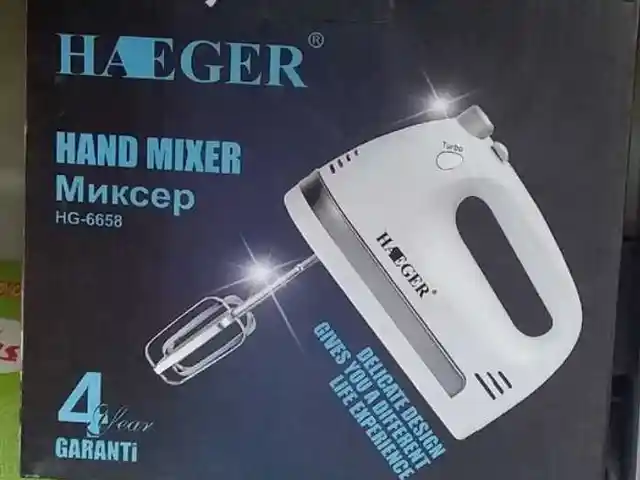 Mиксер Haeger, Душанбе