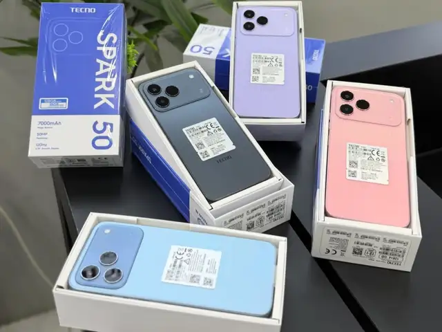 Tecno Spark 50 4/128GB New 2026 6700mah battery, Душанбе
