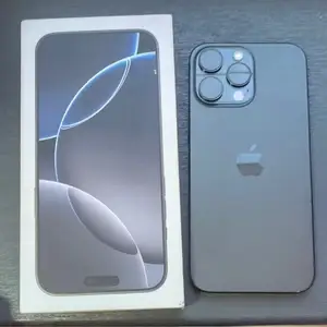 Apple iPhone 16 Pro Max, 256 gb, Black Titanium, Душанбе