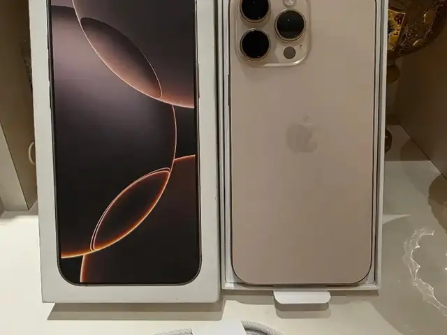 Apple iPhone 16 Pro Max, 256 gb, Desert Titanium, Душанбе