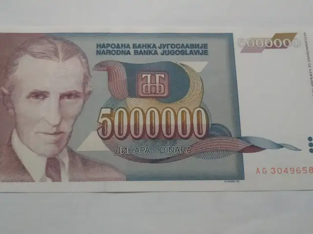 Купюра Югославии 1993 года, Душанбе