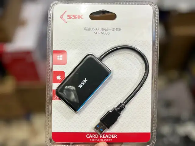 Картридер SSK Card Reader USB 3.0, Худжанд