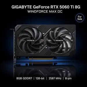 Видеокарта Gigabyte Rtx 5060ti gaming oc 8gb на заказ, Душанбе