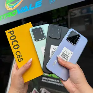 Xiaomi Poco C85 6/128Gb Black glob.vers 6000mah 50мп кам, Душанбе