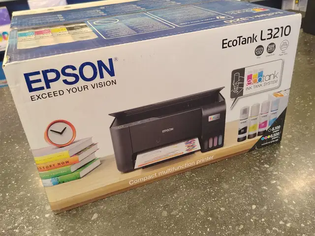Принтер Epson ecotank L3210/Colors 4 /scan, print, copy, Душанбе - 2
