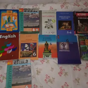 Книги на русском языке 6 класс, Душанбе