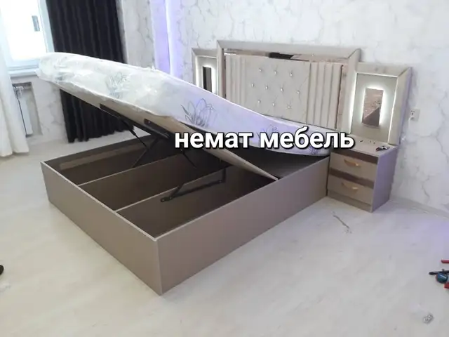 Кровать двухспальныя с подъемным механизмом, Душанбе
