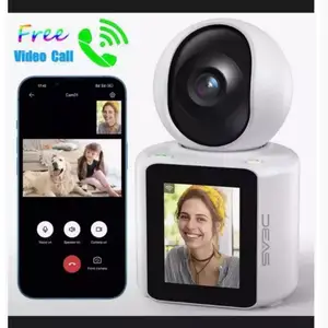 Беспроводная ip-камера WiFi с экраном двухсторонняя видеосвязь PTZ пов, Худжанд