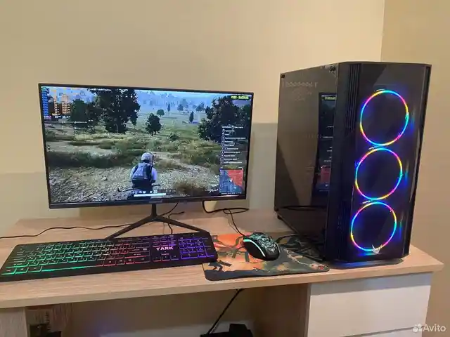 Игровой компьютер core i5 12400F/GTX 1660 Super/RAM 16GB DDR 4/256GB NVME/1TB HD, Душанбе