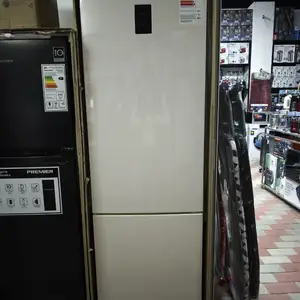 Холодильник Samsung rb37 бежевый NoFrost, Душанбе