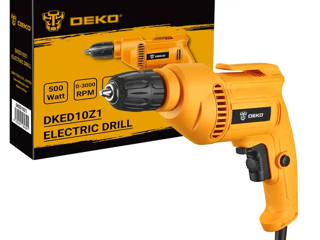 Дрель 500W 10мм Deko DKED10Z1, Душанбе