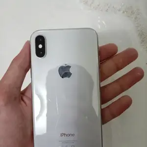 Apple iPhone X, 64 gb, Silver, Душанбе