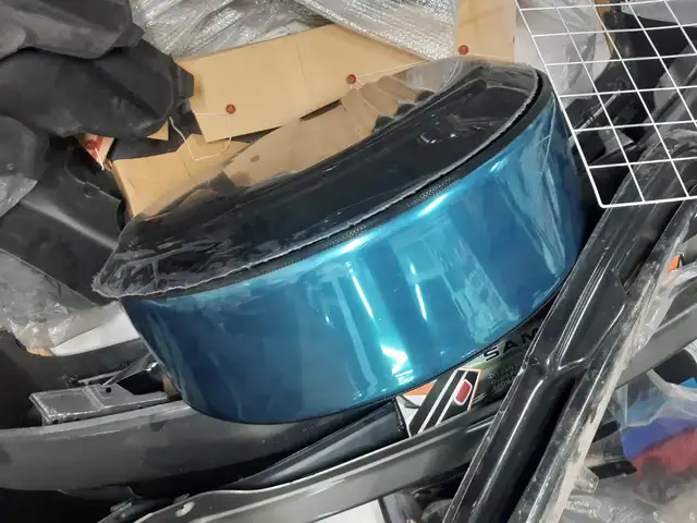 Крышка запаска на Toyota Prado 1, Душанбе