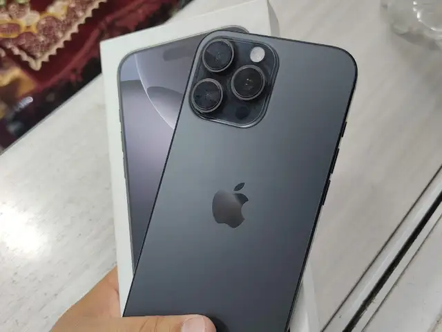 Apple iPhone 16 Pro Max, 256 gb, Black Titanium, Душанбе