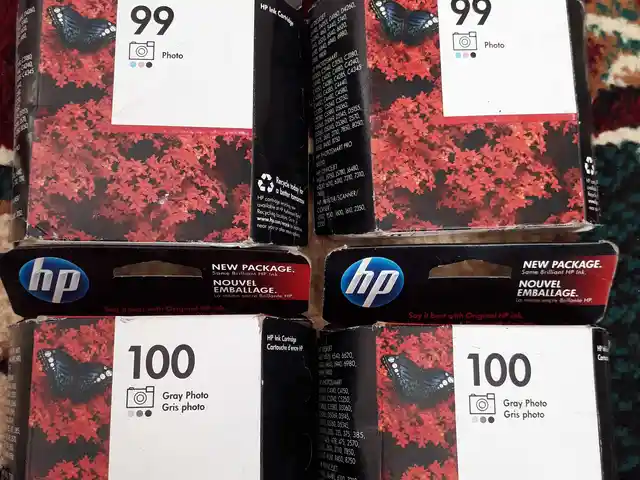 Картриджи для струйных принтеров HP98 и HP100, Душанбе