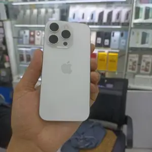 Apple iPhone 16 Pro, White Titanium, Душанбе