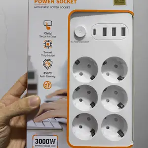 Удлинитель Power socket 3000w, Худжанд