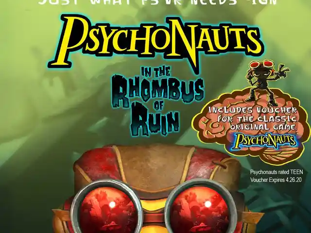 Игра VR Psychonauts для PS-4 / 6.72 / 7.02 / 7.55 / 9.00 / 11.00 / 13.00 /, Душанбе