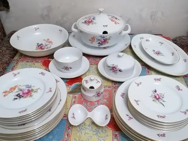 Чехословацкий столовый сервиз СССР, Душанбе