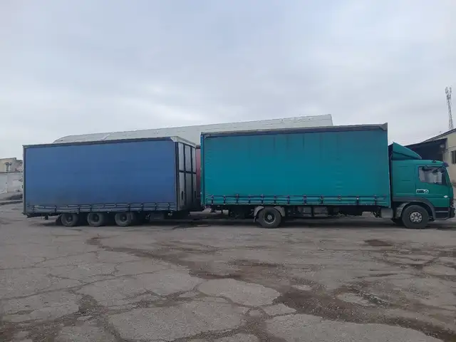 Бортовой грузовик 12 28 Атего, Худжанд