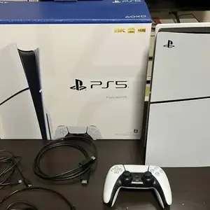 Игровая приставка PS5 Slim Gold - Hen + 30 топ игр, Душанбе