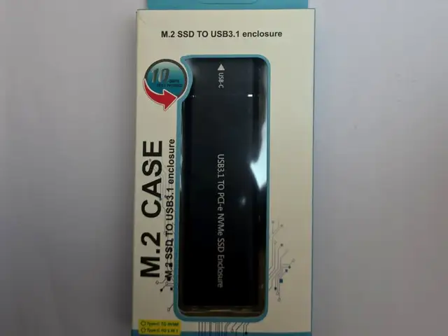 M.2 SSD to USB 3.1 Case NVMe Корпус для SSD Type-C, Душанбе