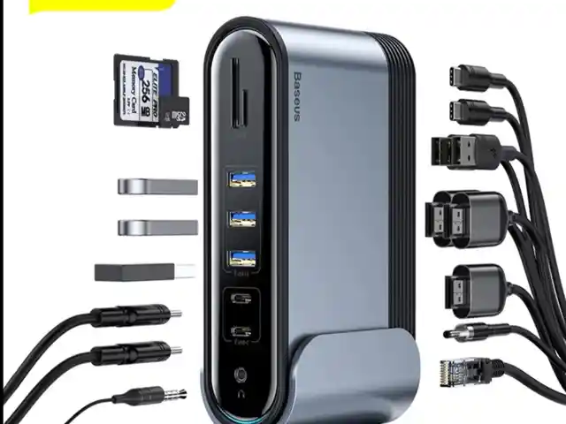 USB концентратор Baseus Working Station 16-in-1 Type-C, Душанбе
