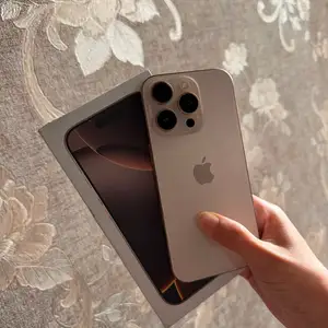 Apple iPhone 16 Pro, 128 gb, Desert Titanium, Душанбе