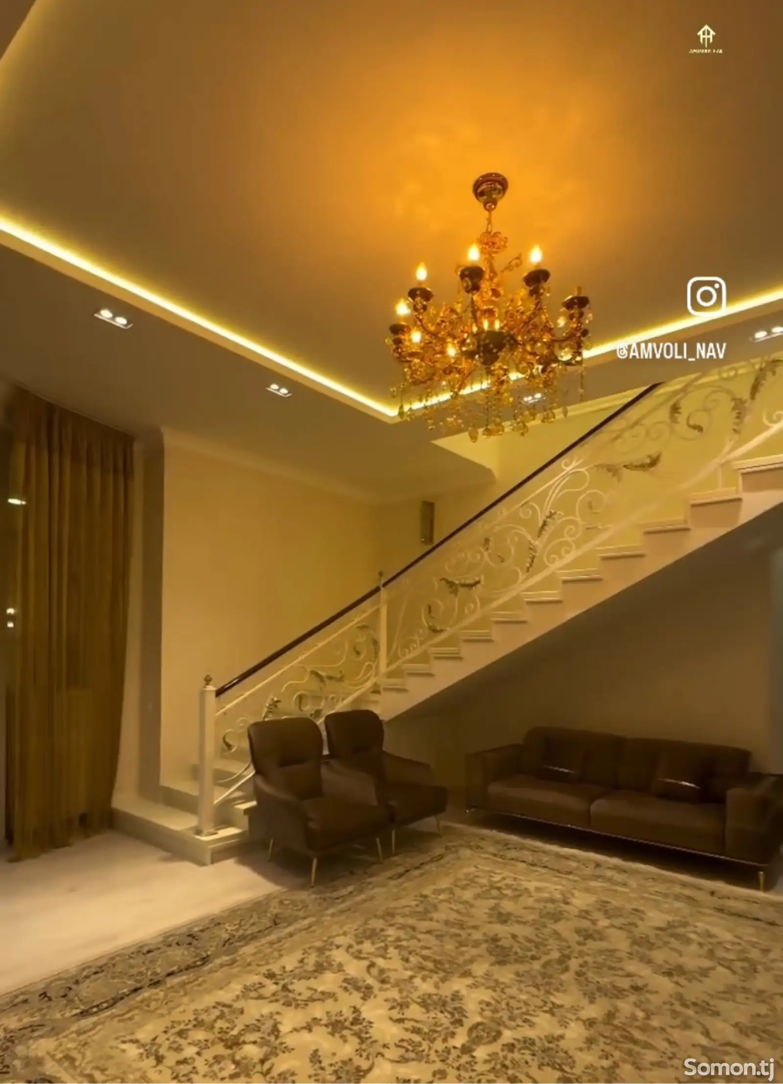 2-этажный, 6 комнатный дом, 350 м², Шомансур, аэропорт-3