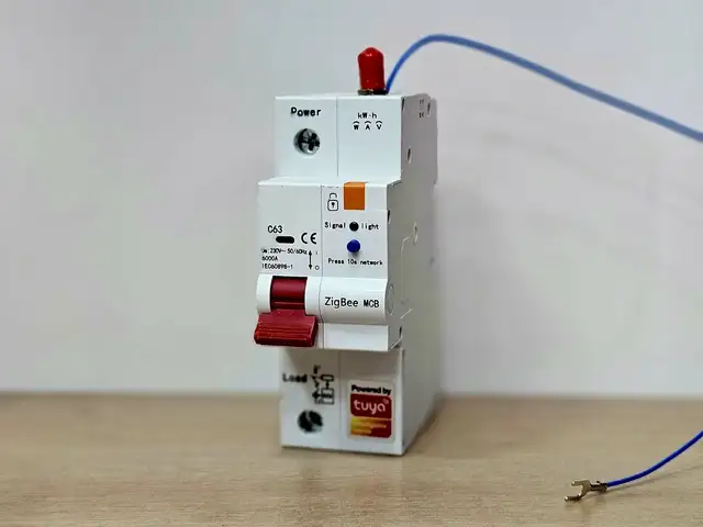 Умный автоматический выключатель Zigbee с функцией мониторинга, Душанбе