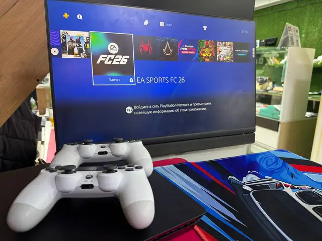 Игровая приставка Sony PlayStation 4 slim Прошитая, Душанбе