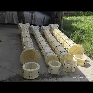 Пластиковые опалубки для бетонных столбов, Джаббор Расулов
