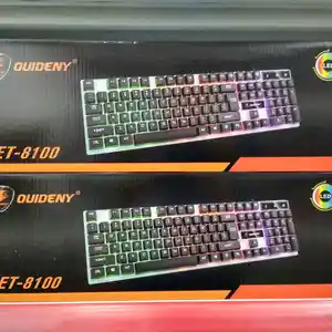 Клавиатура с LED подсветкой Ouideny ET-8100, Душанбе