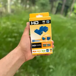 Передатчик HDMI Extender Порт RJ45, соединенный до 30 метров кабелем CAT5e / 6 U, Душанбе