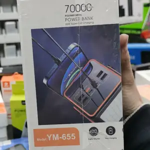 Внешний аккумулятор Power Bank YM-655 70.000 mAh, Душанбе