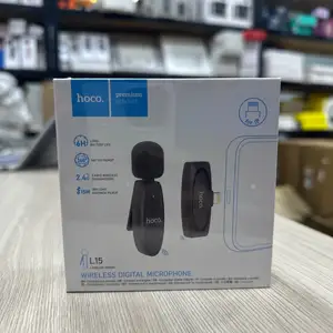 Микрофон беспроводной петличный Lightning Hoco L15, Душанбе