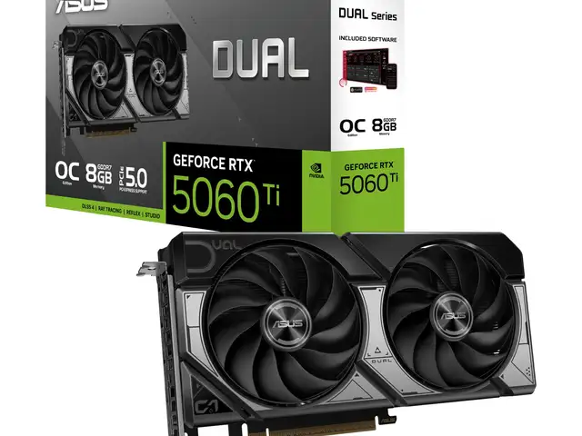 Видеокарта ASUS Dual NVIDIA GeForce RTX 5060 Ti 8Gв, Душанбе