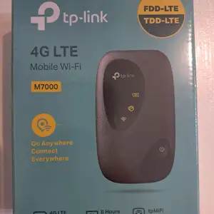 Модем 2G/3G/4G TP-Link M7000 micro USB Wi-Fi +Router внешний черный, Душанбе
