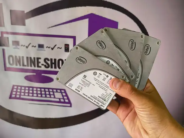 SSD накопитель INTEL SE500 80GB, Душанбе