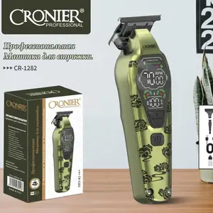 Машинка для стрижки волос Cronier CR-1282 зеленый, Душанбе