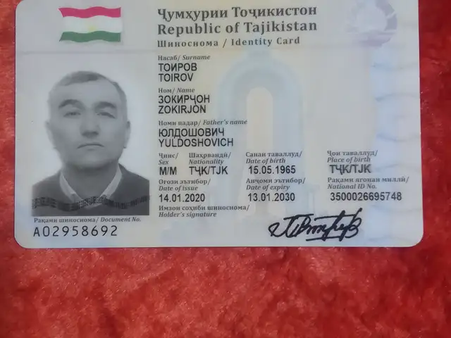 Найден паспорт на имя Тоирова Зокирчона, Гулистон (Кайраккум)