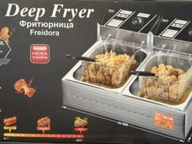 Фритюрница 6+6, Душанбе
