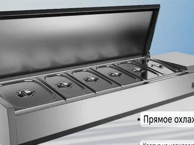 Мармит-настольная охлаждаемая витрина на заказ, Душанбе