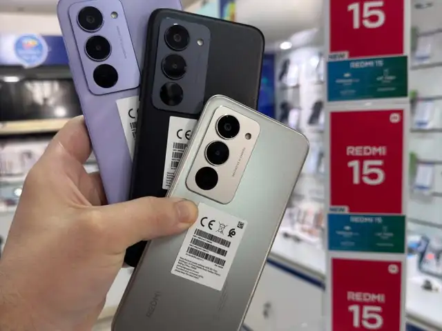 Xiaomi Redmi 15 8+4/256Gb black, Душанбе